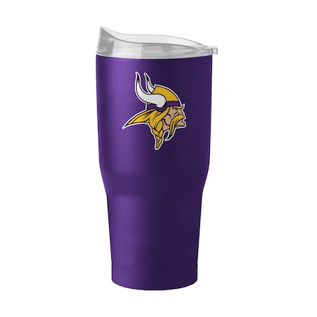 Logo Brands Minnesota Vikings 30oz Flipside Powder Coat Tumbler 618-S30PT-34